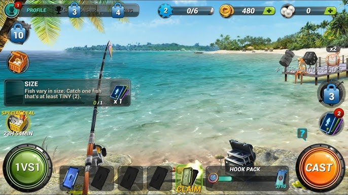 Fishing Clash gameplay screenshot